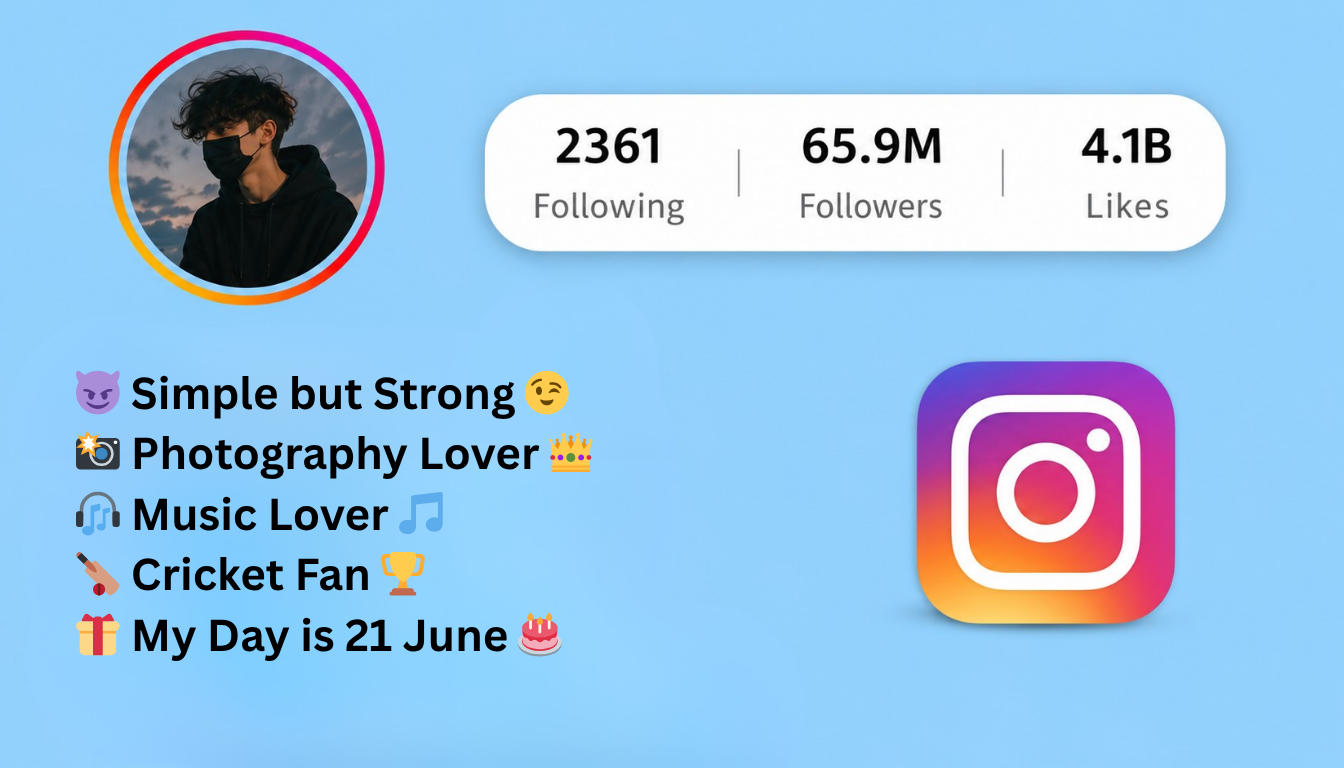 180+ Stylish Instagram Bio for Boys with Attitude