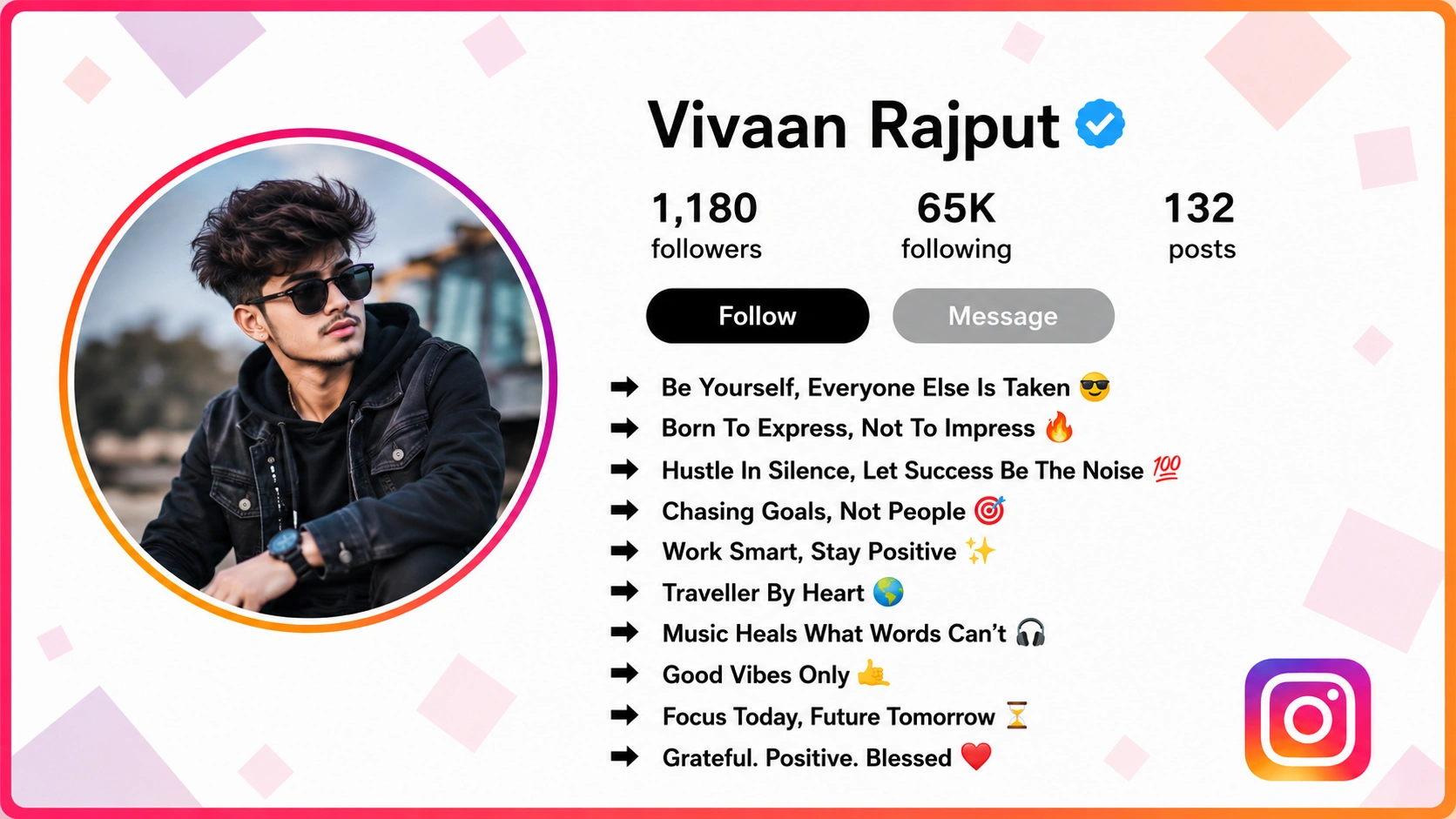 Instagram Bio for Boys: Stylish, Cool and Attitude Bios