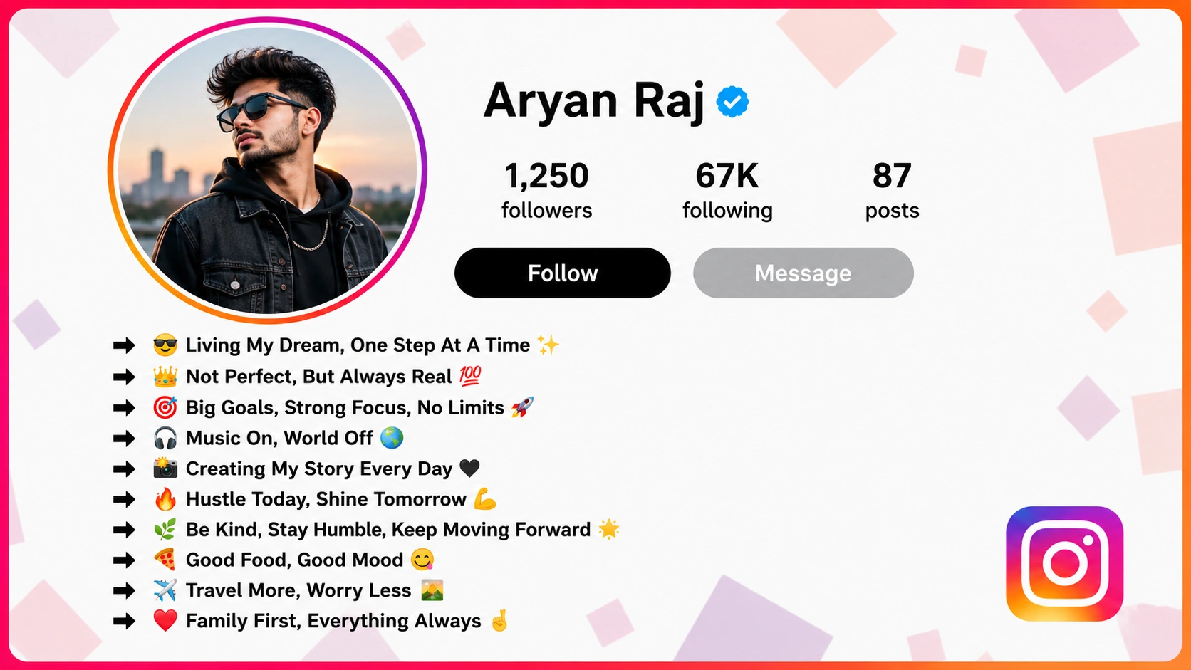 Instagram Bio for Boys: Stylish, Cool and Attitude Bios