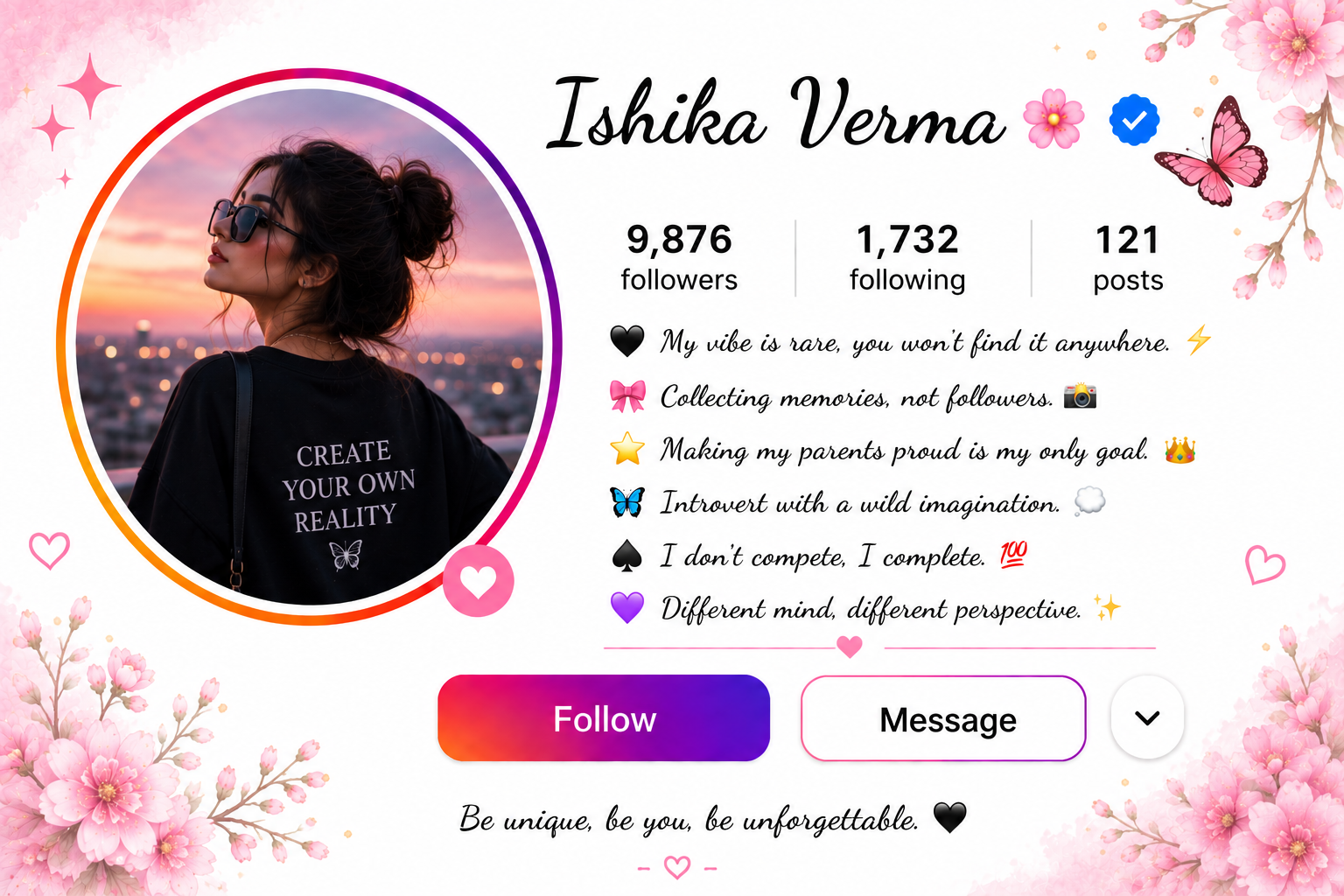 Instagram Bio for Girls: Cute, Stylish, and Unique Ideas 7 Instagram Bio for Girls: Cute, Stylish & Unique Ideas