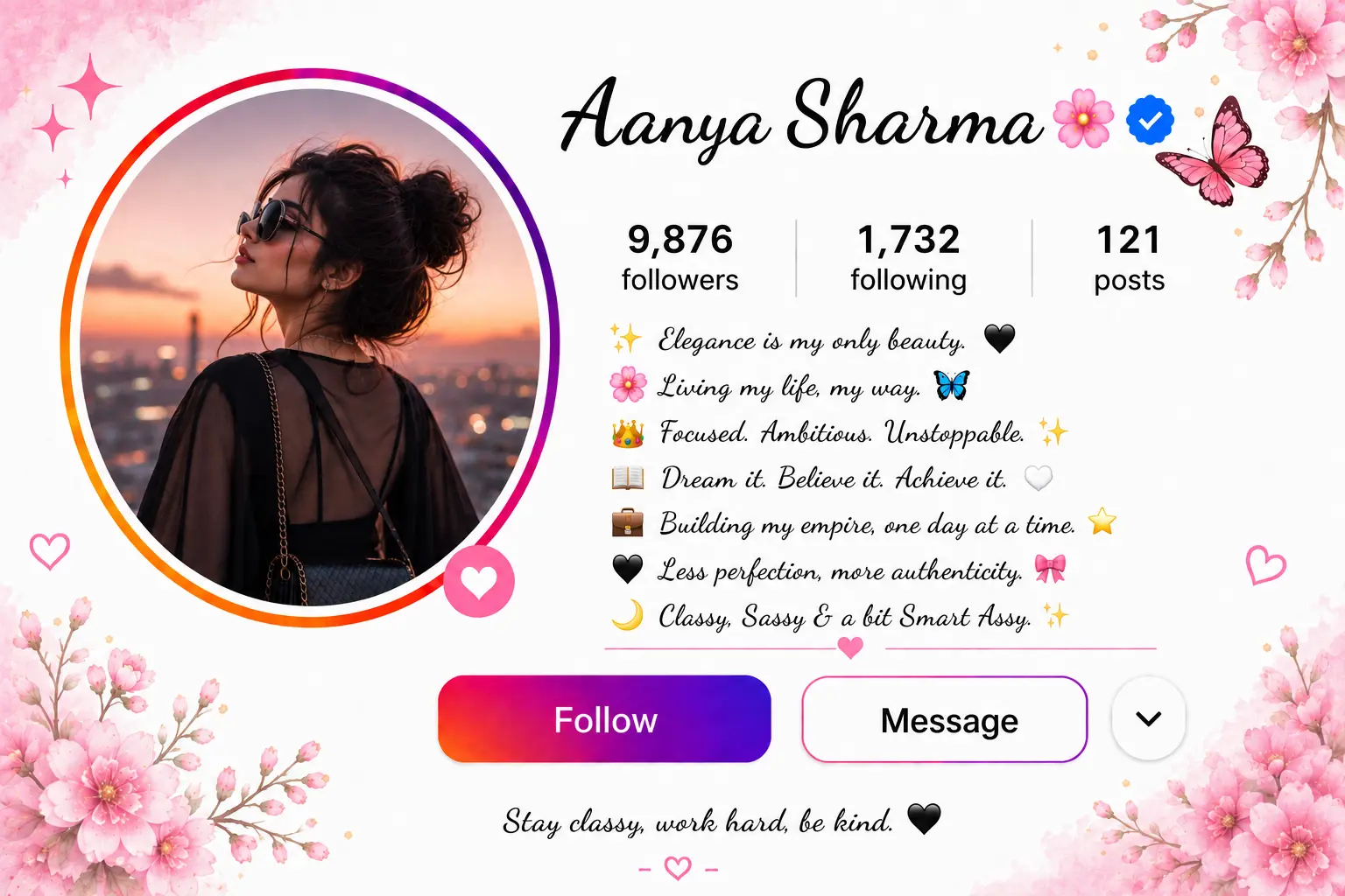 Instagram Bio for Girls: Cute, Stylish, and Unique Ideas 9 Instagram Bio for Girls: Cute, Stylish & Unique Ideas