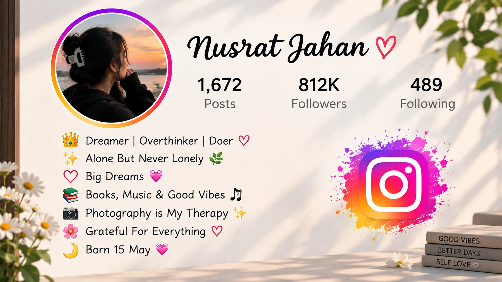 Alone Girl Bio for Instagram Stylish, Attitude, Sad and Independent Bios
